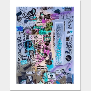 Stickers Style Urban Graffiti Tags Street NYC Posters and Art